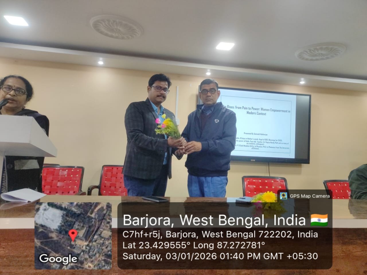 "আধুনিক যুগে নারীর ক্ষমতায়ন" শীর্ষক আলোচনা সভা